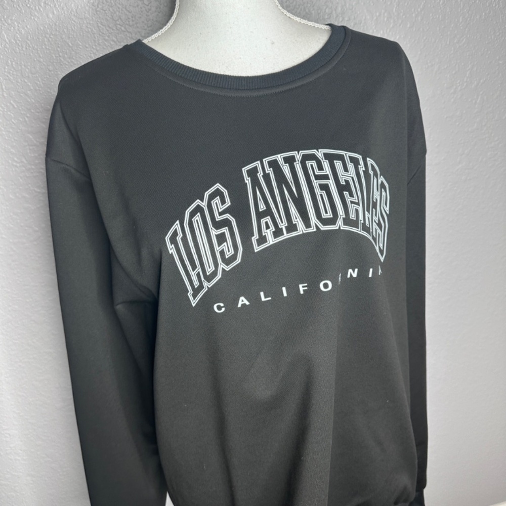Shein‎ Los Angeles XL black sweatshirt - Picture 5 of 7